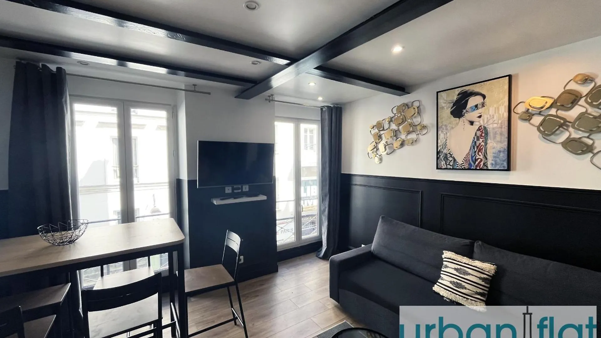 Urban Flat 13 - Pretty 2 Bedroom Parisian Flat Paris